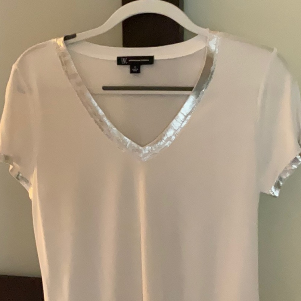 INC V Neck Tee